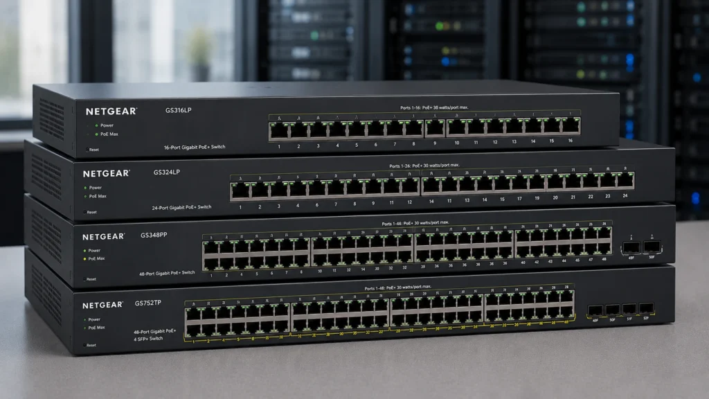 Netgear PoE Switches
